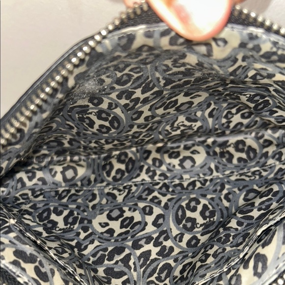 Coach Black Crossbody Bag with Silver Hardware - Picture 3 of 4